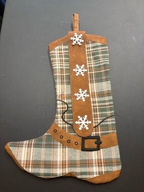 3x Western Boot Stockings